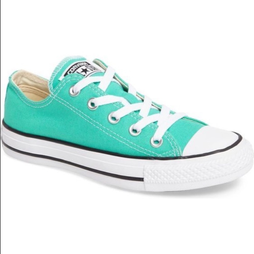 Aqua/Mint Converse All Stat Tennis Shoes